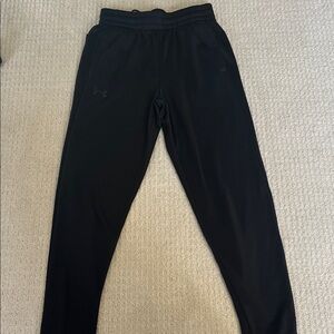 Under Armour Black Athletic Pants medium tall